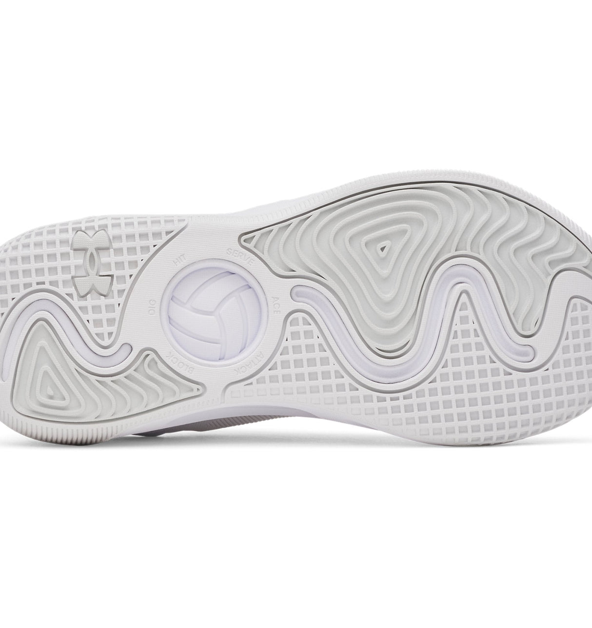Under Armour Womens Ace Low 2 Court Shoes