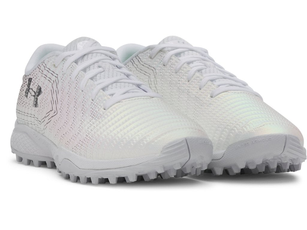 Under Armour Unisex Blur Pro Turf Lacrosse Shoes - Breathable UA IntelliKnit Upper