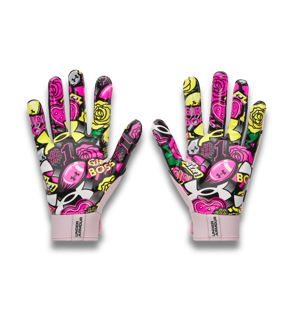 Under Armour Youth Blur LE Football Gloves