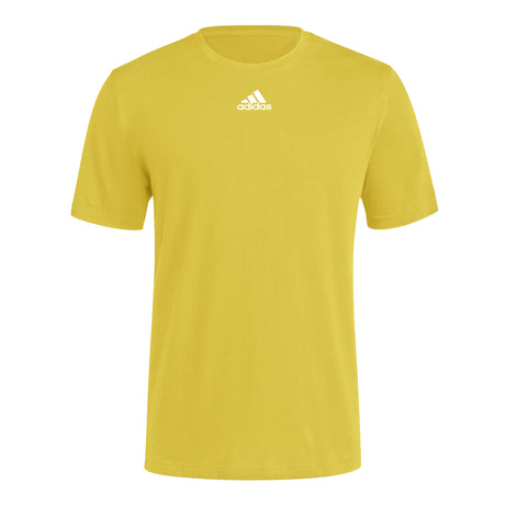 adidas Men's Playmaker Short Sleeve T-Shirt 鐃�Casual All-Cotton Tee and Everyday Athletic Style