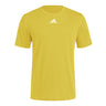 adidas Men's Playmaker Short Sleeve T-Shirt 鐃�Casual All-Cotton Tee and Everyday Athletic Style