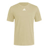 adidas Men's Playmaker Short Sleeve T-Shirt 鐃�Casual All-Cotton Tee and Everyday Athletic Style