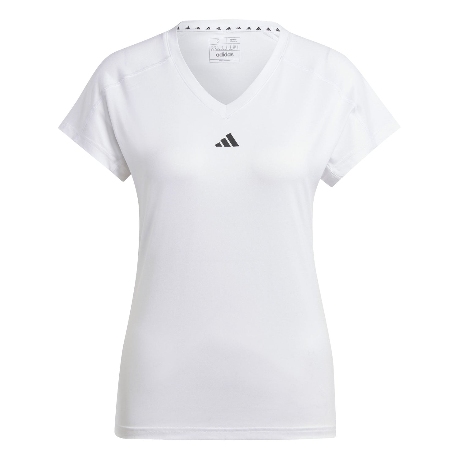 adidas Workout Essentials Womens V-Neck T-Shirt