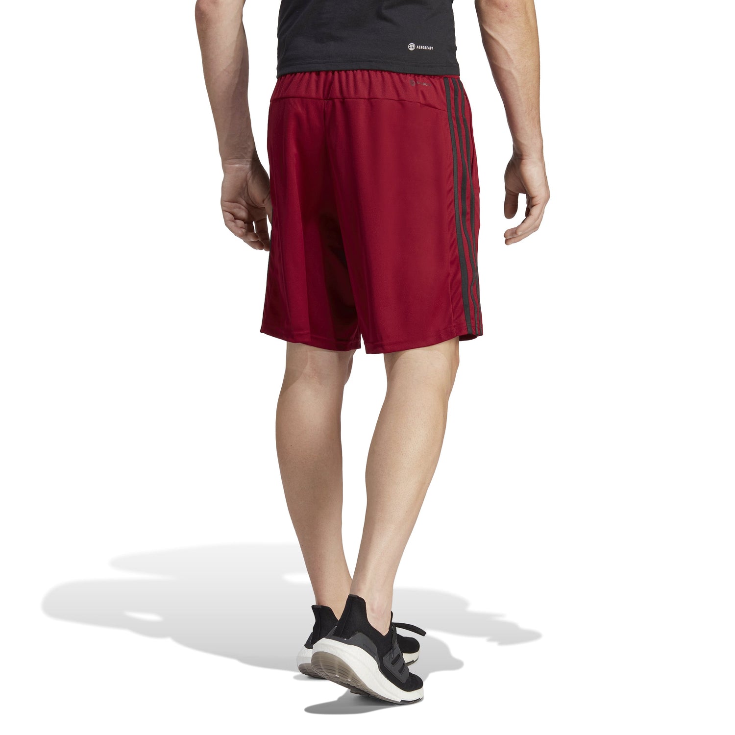adidas Mens Train Essentials Pique 3-Stripes Training Shorts