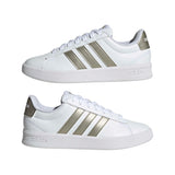adidas Womens Tennis Grand Court 3.0 Sneakers