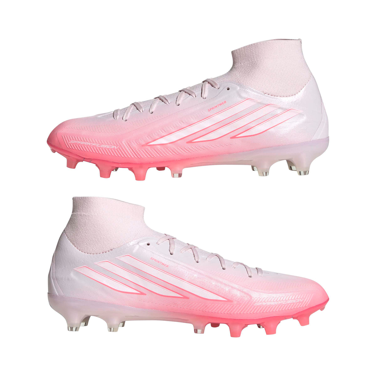 adidas Womens Soccer F50 Sparkfusion Pro Mid Cut Cleats