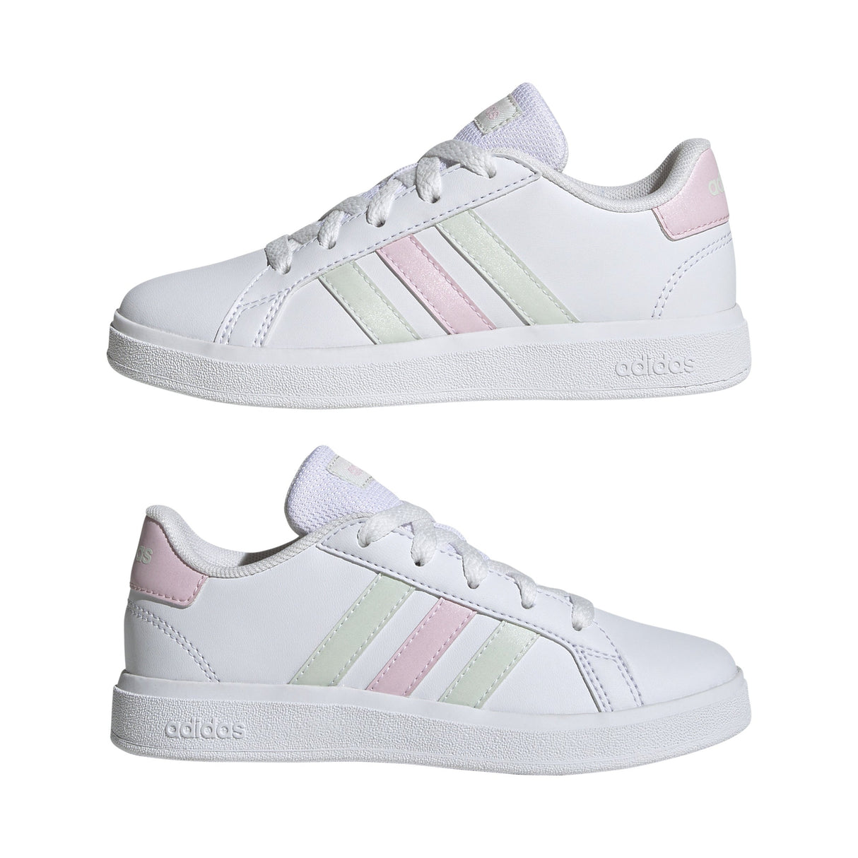 adidas Grand Court Lifestyle Youth Unisex Shoes – Classic Court Style for Everyday Play