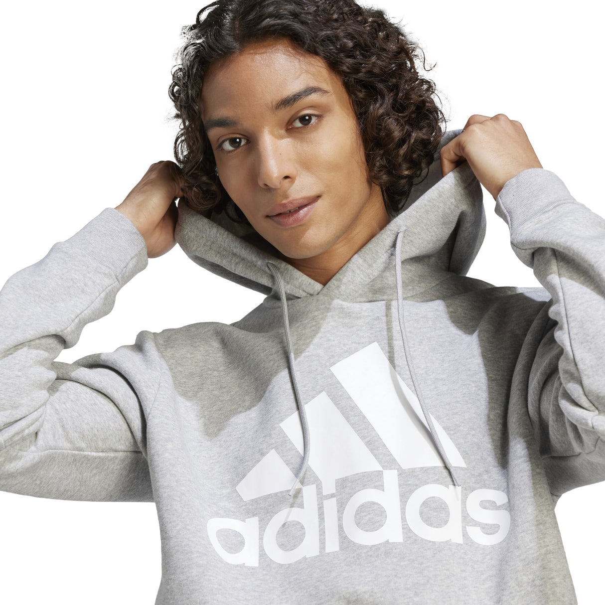 adidas Essentials Mens Big Logo Hoodie