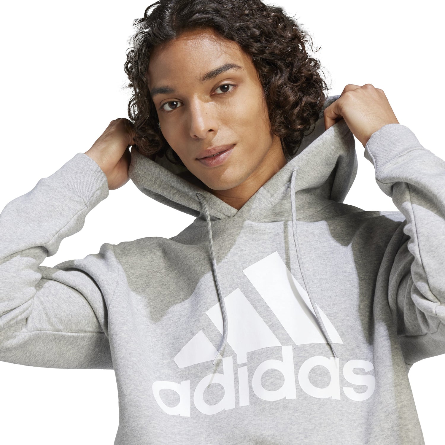 adidas Essentials Mens Big Logo Hoodie