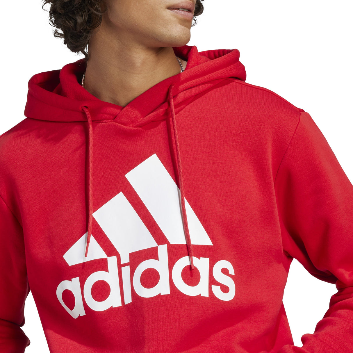 adidas Essentials Mens Big Logo Hoodie
