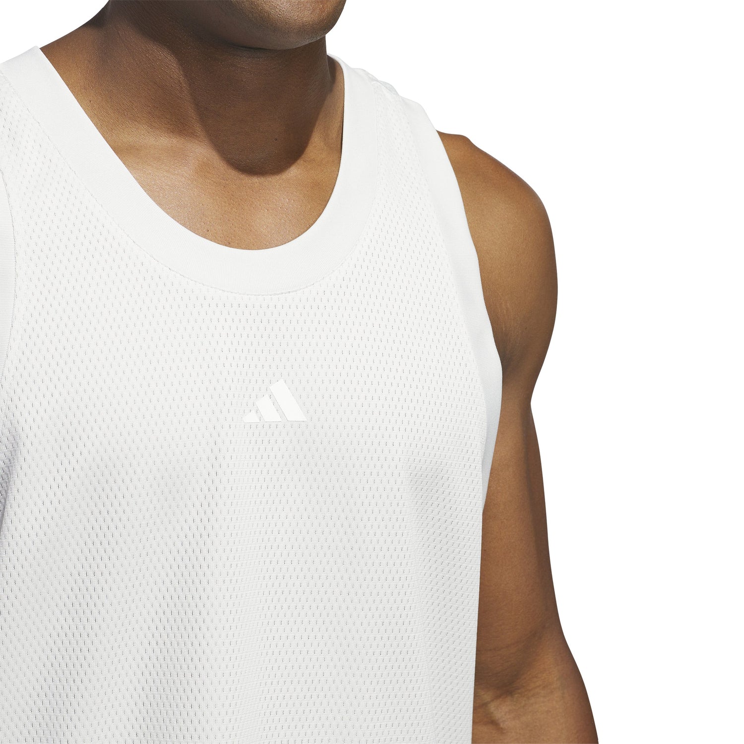 adidas Basketball Mens Legends Tank Top