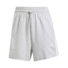 adidas Essentials 3-Stripes Womens Cotton Shorts