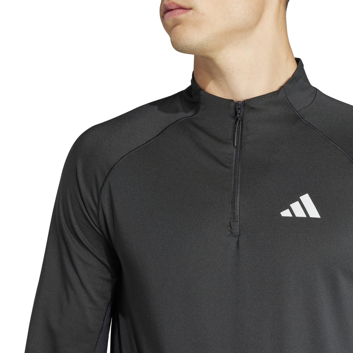 adidas Gym+ Training 1/4 Zip Long Sleeve T-Shirt