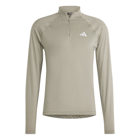 adidas Gym+ Training 1/4 Zip Long Sleeve T-Shirt