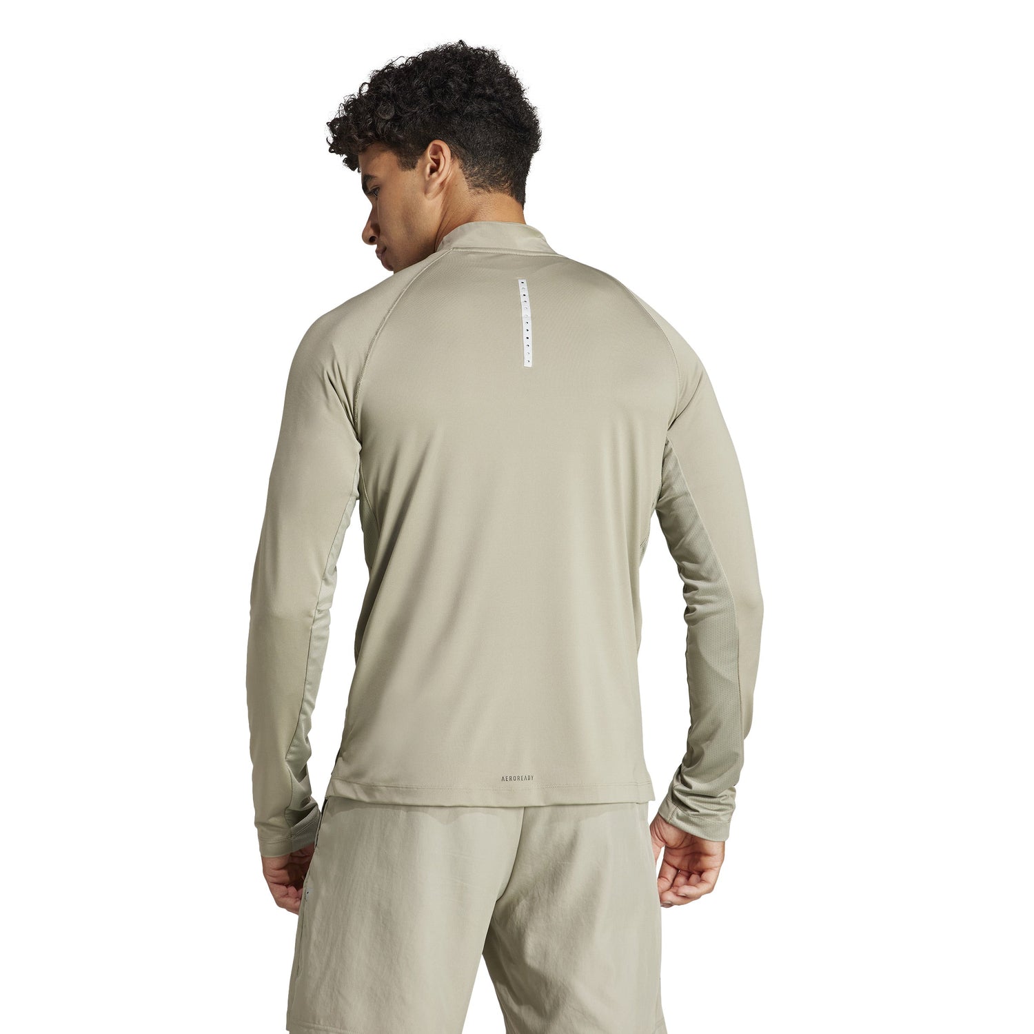 adidas Gym+ Training 1/4 Zip Long Sleeve T-Shirt