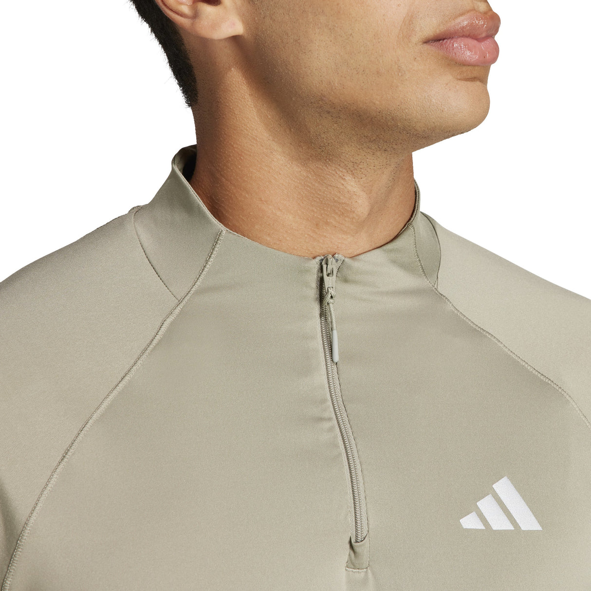 adidas Gym+ Training 1/4 Zip Long Sleeve T-Shirt
