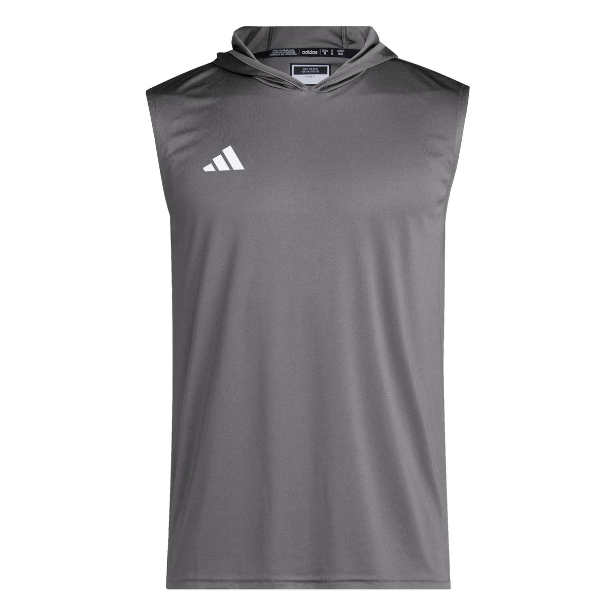 adidas Mens D4T Sleeveless Hoodie