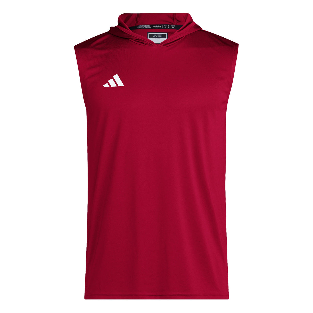 adidas Mens D4T Sleeveless Hoodie