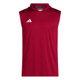 adidas Mens D4T Sleeveless Hoodie