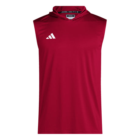 adidas Mens D4T Sleeveless Hoodie