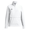 adidas Womens Coach Long-Sleeve 1/4 Zip Woven Jacket