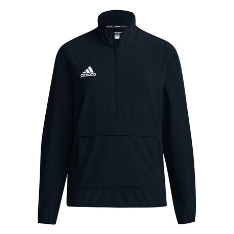 adidas Mens Coach Long-Sleeve 1/4 Zip Woven Jacket