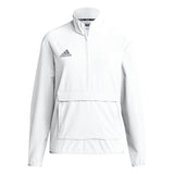 adidas Mens Coach Long-Sleeve 1/4 Zip Woven Jacket