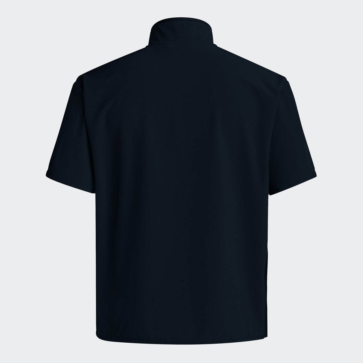 adidas Men's Coaches Short Sleeve Quarter Zip Woven Jacket - Stretch Fabric for Comfort & Style