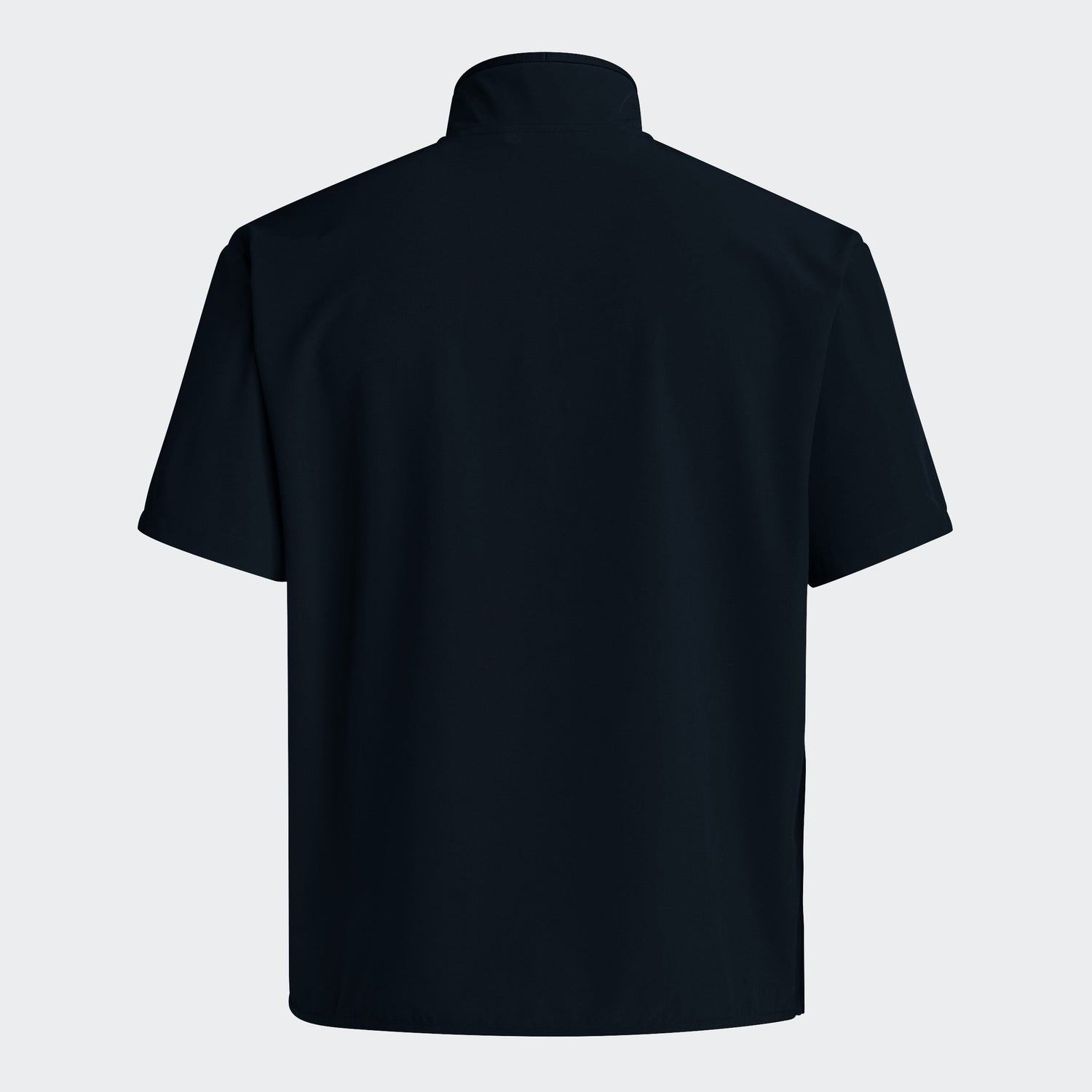adidas Men's Coaches Short Sleeve Quarter Zip Woven Jacket - Stretch Fabric for Comfort & Style