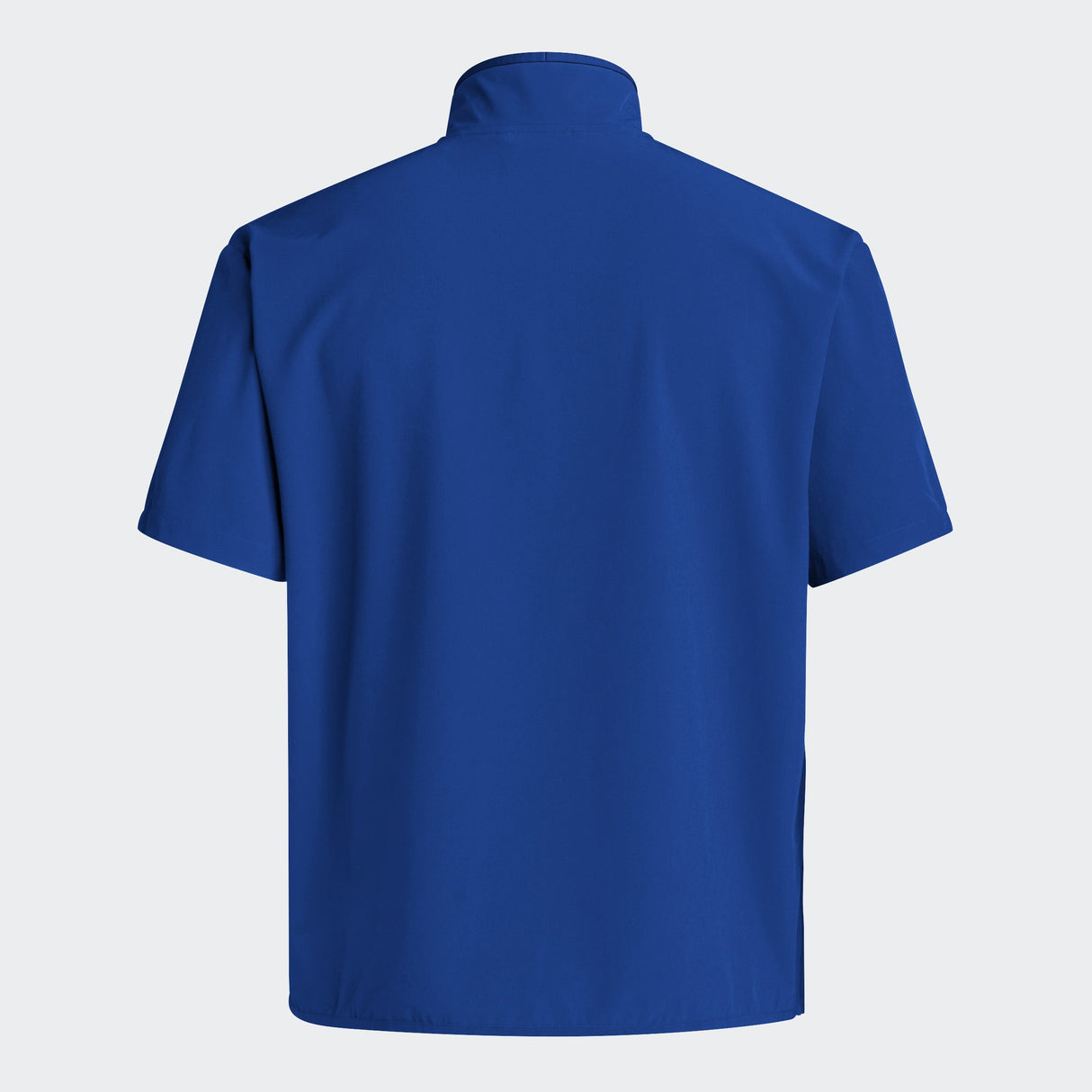 adidas Men's Coaches Short Sleeve Quarter Zip Woven Jacket - Stretch Fabric for Comfort & Style