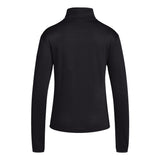 adidas Womens Coach Long Sleeve Quarter Sleeve Knit Pullover