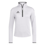 adidas Womens Coach Long Sleeve Quarter Sleeve Knit Pullover