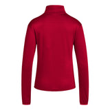 adidas Womens Coach Long Sleeve Quarter Sleeve Knit Pullover
