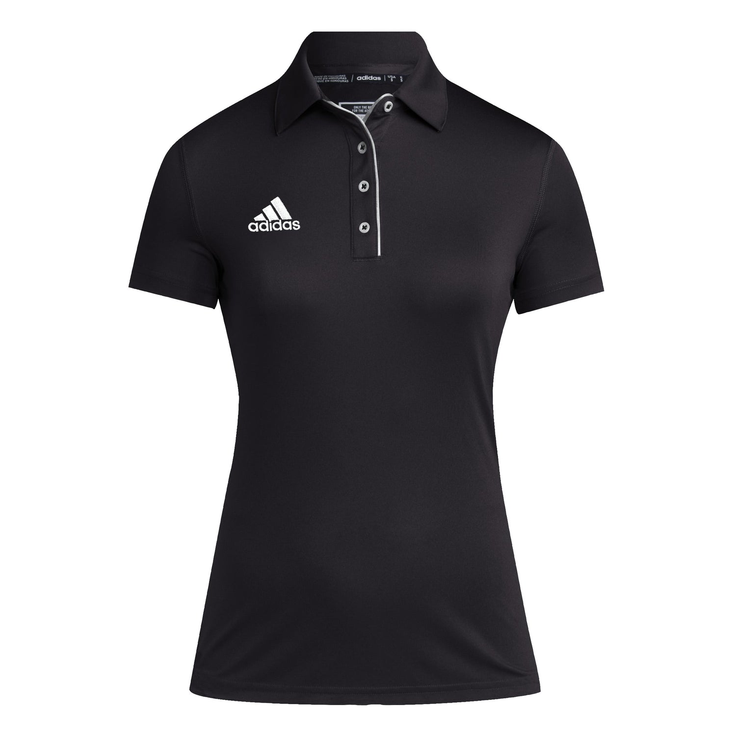 adidas Women's Aeroready Short Sleeve Polo Shirt 鐃�Lightweight Moisture-Wicking Polo