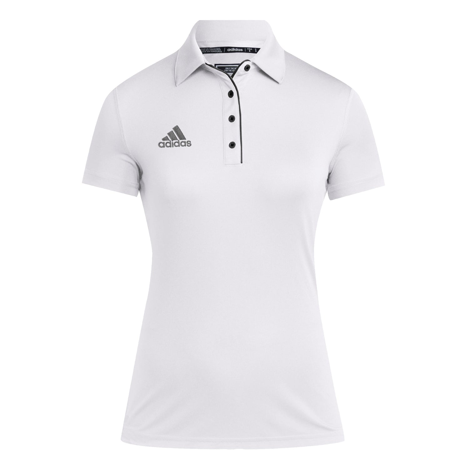 adidas Women's Aeroready Short Sleeve Polo Shirt 鐃�Lightweight Moisture-Wicking Polo