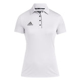 adidas Women's Aeroready Short Sleeve Polo Shirt 鐃�Lightweight Moisture-Wicking Polo