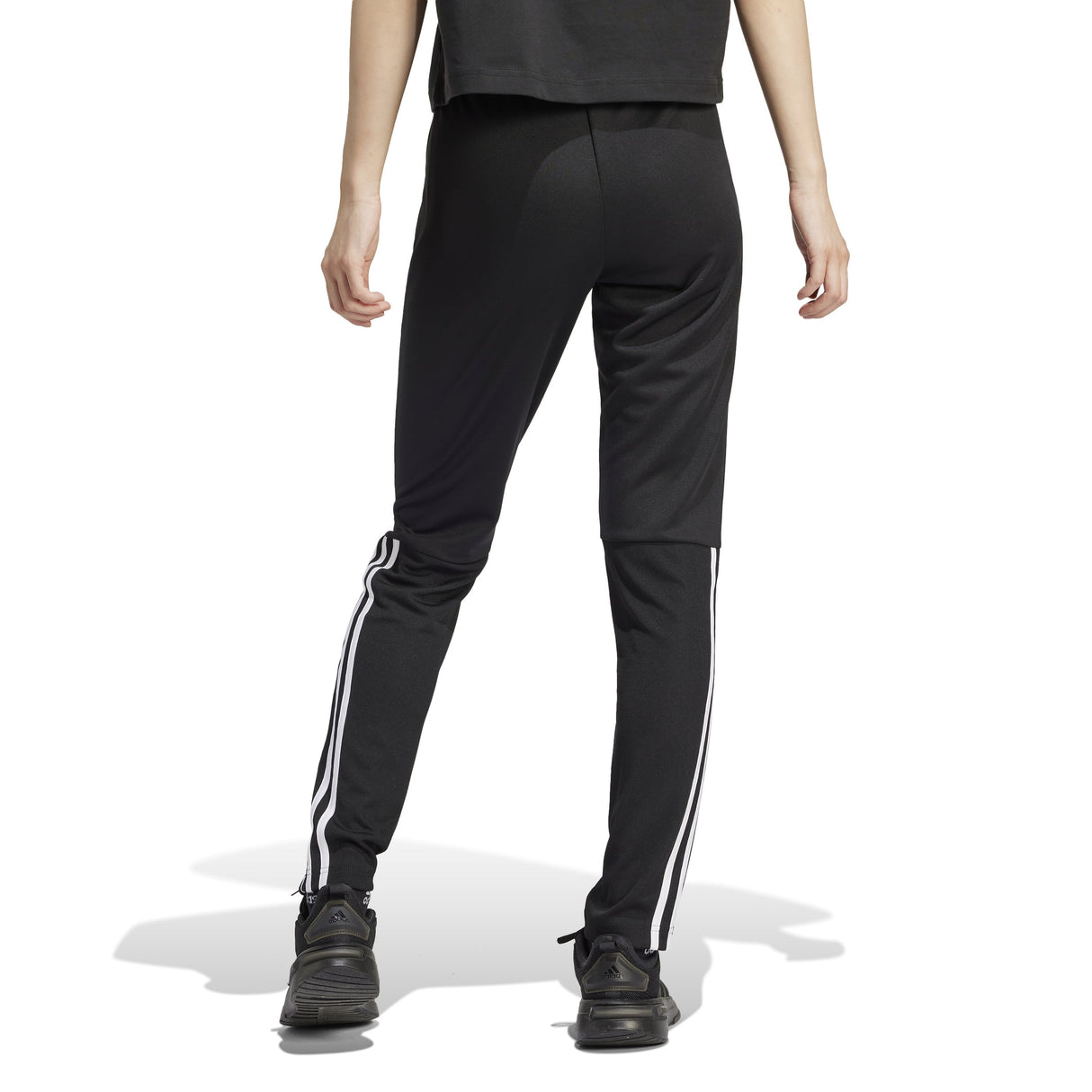 adidas Sereno AeroReady 3 Stripes Womens Plus Size Tapared Pants
