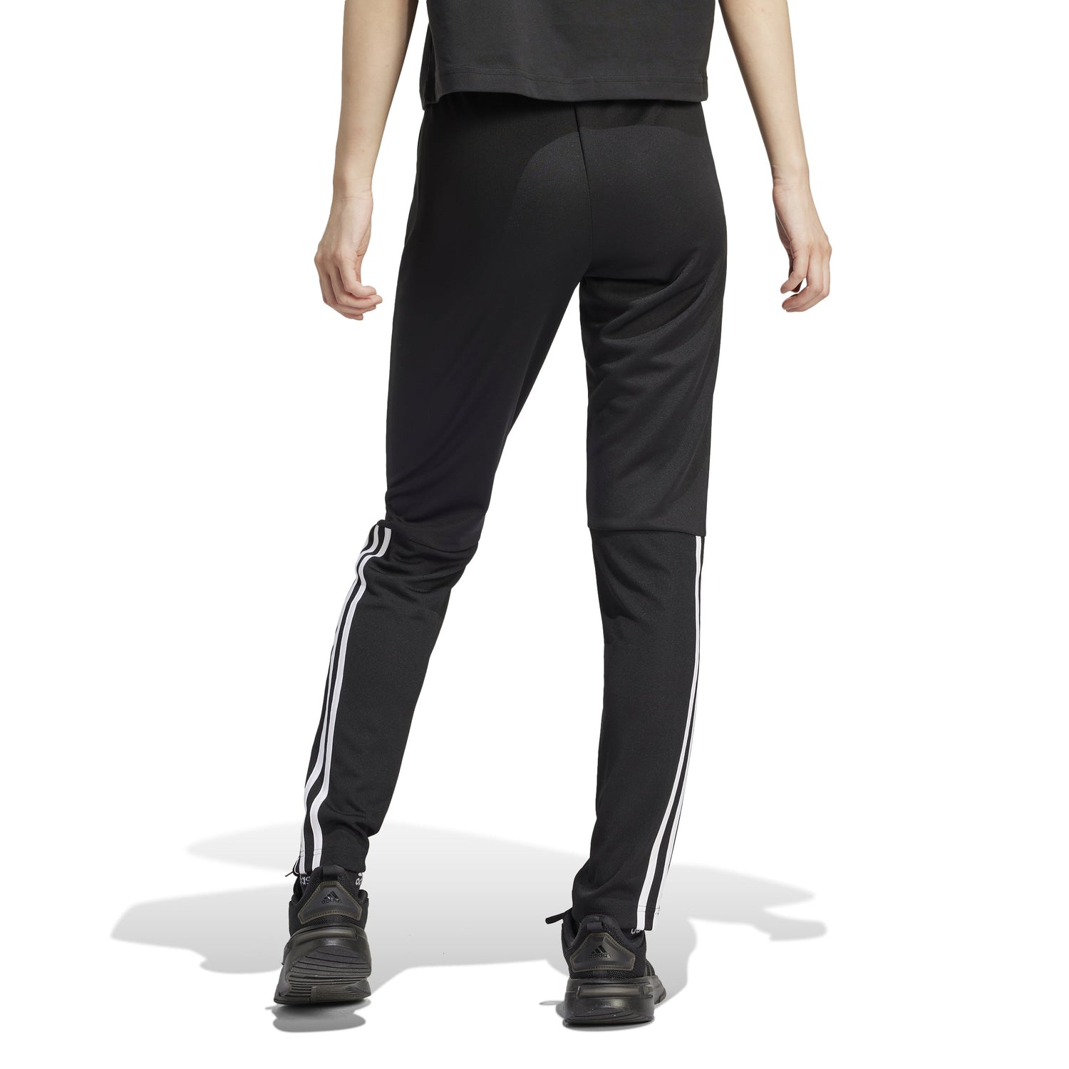 adidas Sereno AeroReady 3 Stripes Womens Plus Size Tapared Pants