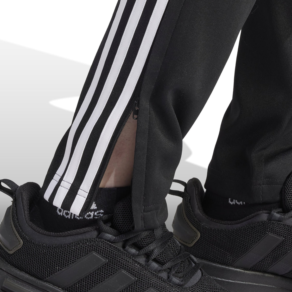 adidas Sereno AeroReady 3 Stripes Womens Plus Size Tapared Pants