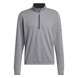 adidas Mens UPF Lightweight Quarter Zip Pullover