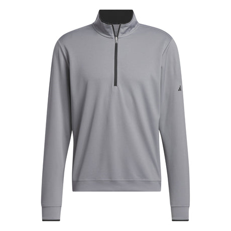 adidas Mens UPF Lightweight Quarter Zip Pullover