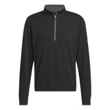 adidas Mens UPF Lightweight Quarter Zip Pullover