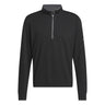 adidas Mens UPF Lightweight Quarter Zip Pullover