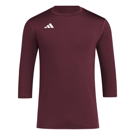 adidas Adult Dugout 3/4 Unisex Baseball Baselayer