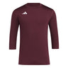 adidas Adult Dugout 3/4 Unisex Baseball Baselayer