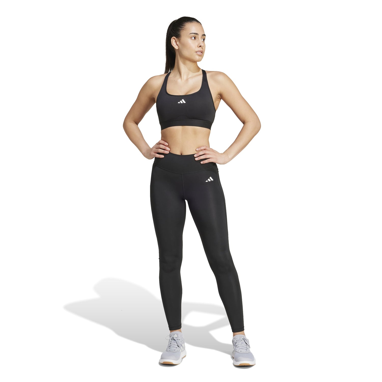 adidas Optime Womens High Rise Tights