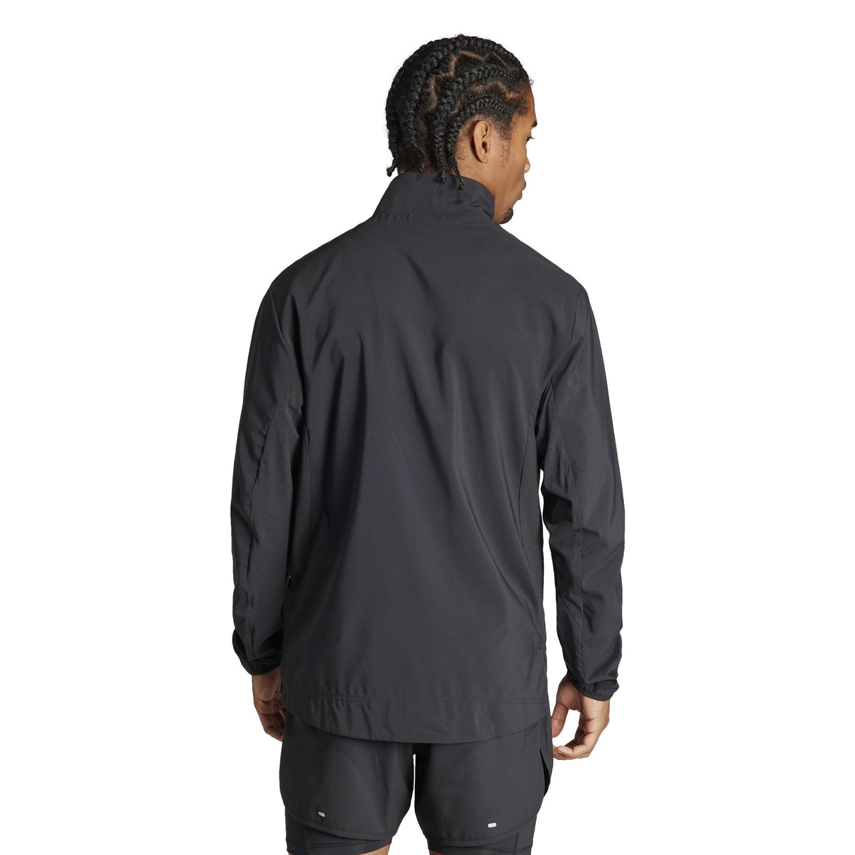 adidas Mens Adizero Essentials Running Jacket - Lightweight, Performance-Focused Men's Running Jacket