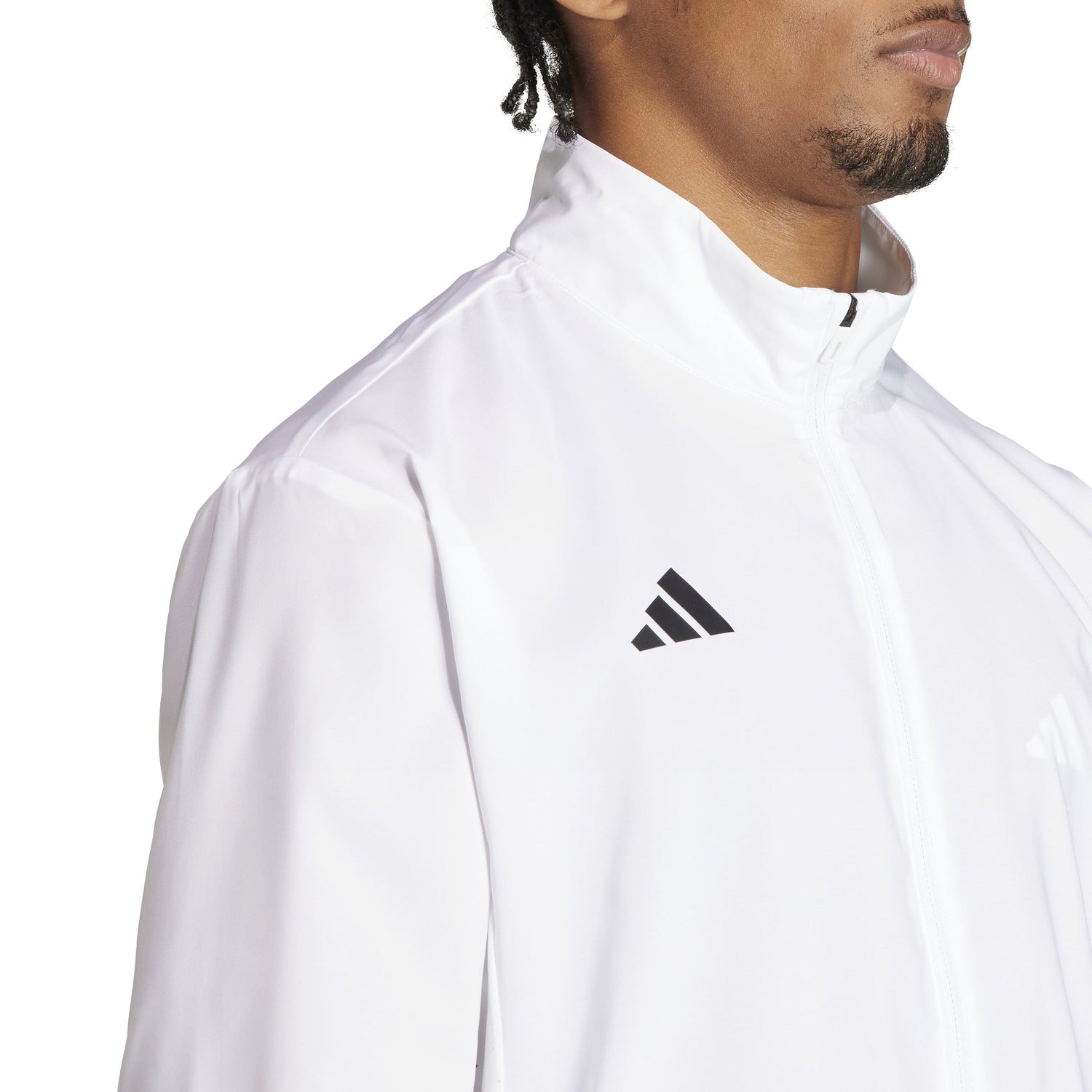 adidas Mens Adizero Essentials Running Jacket - Lightweight, Performance-Focused Men's Running Jacket
