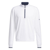 adidas Mens UPF Lightweight Quarter Zip Pullover