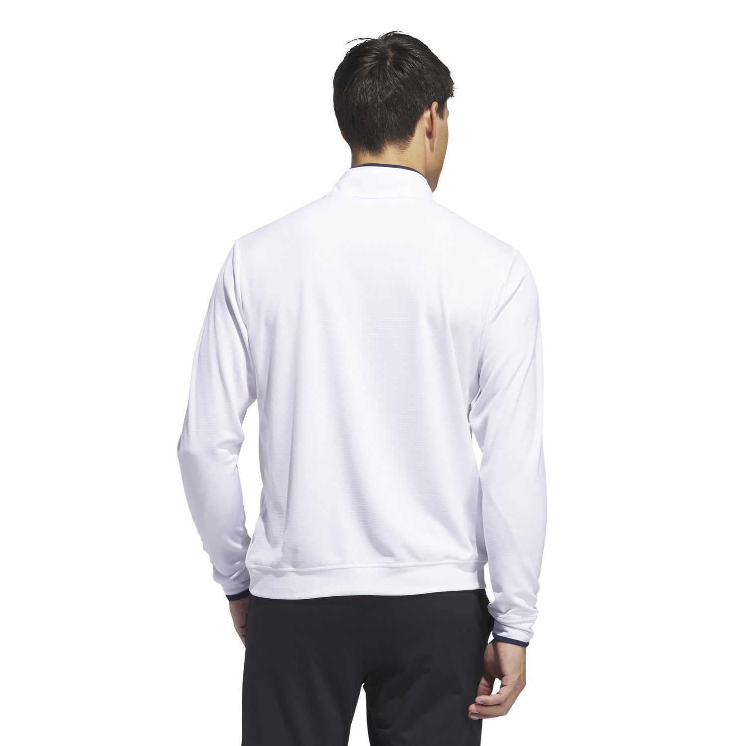 adidas Mens UPF Lightweight Quarter Zip Pullover